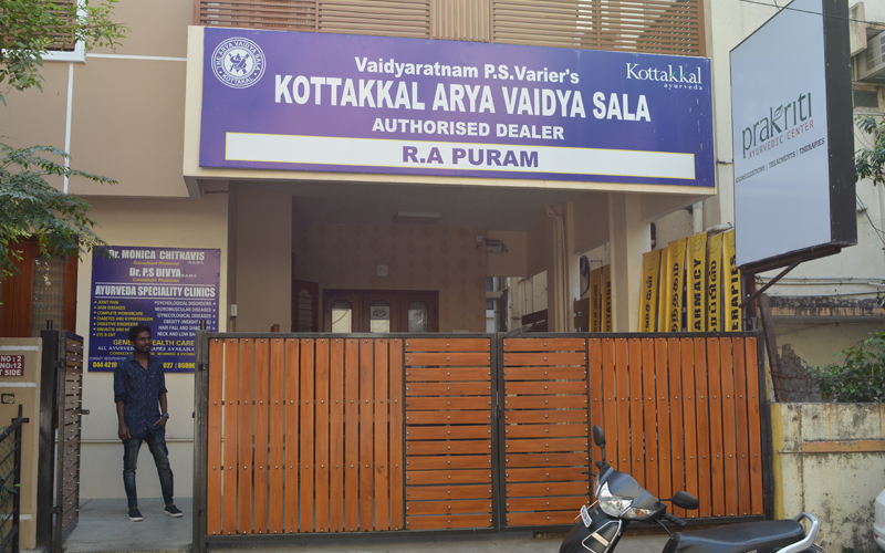 Prakriti Ayurveda RA Puram Centre — Ayurvedic Therapy Space Chennai