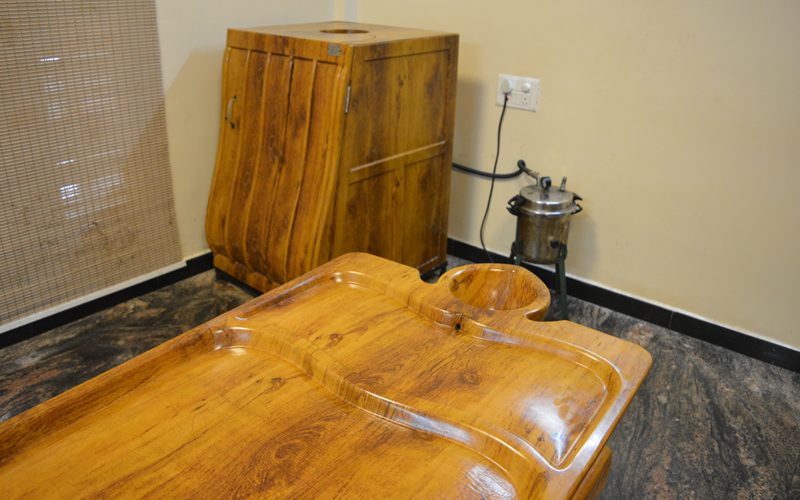 Prakriti Ayurveda RA Puram Branch — Therapy Room Interior Chennai