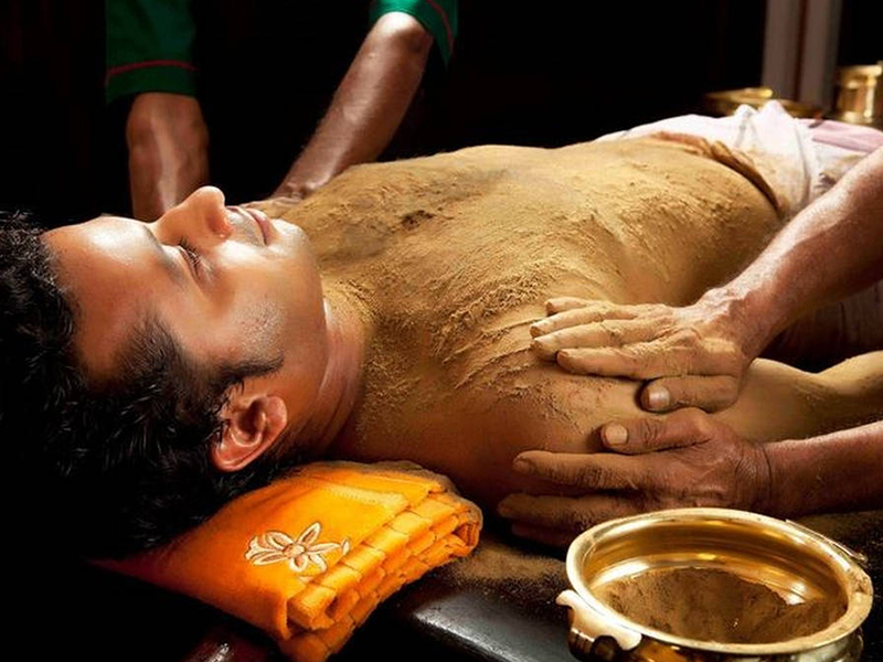 Udwartanam Herbal Powder Massage Ayurvedic Treatment Chennai